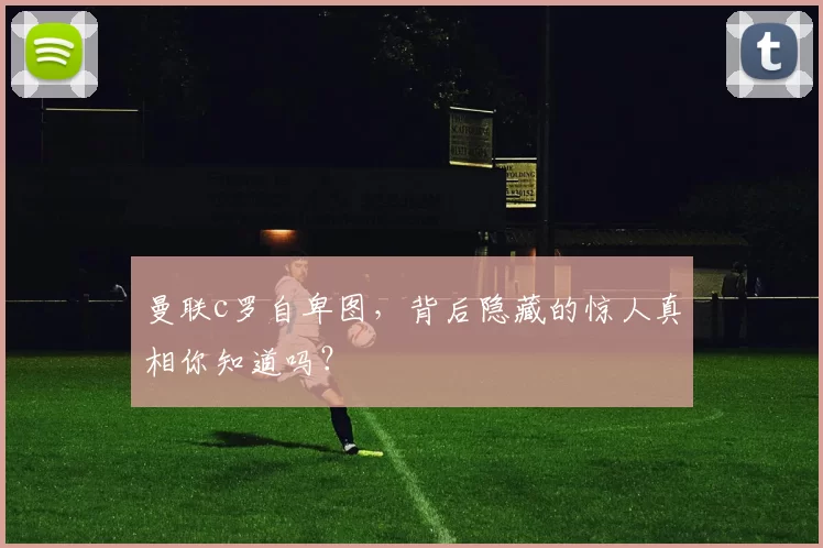 曼联c罗自卑图，背后隐藏的惊人真相你知道吗？